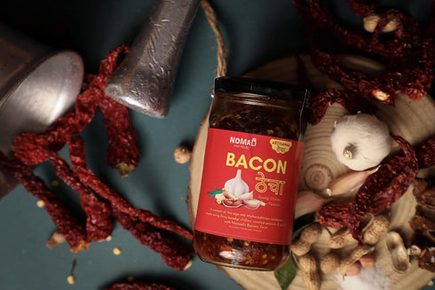 Nomad Food Project 200gms Bacon Thecha Red |