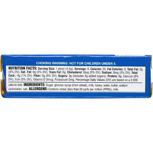 24-1.5 oz Honees Milk and Honey Filled Drops - Case