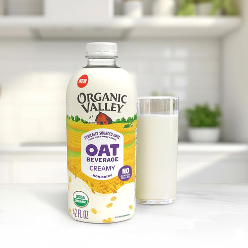 42 ORGANIC VALLEY Organic Simple Creamy Oat Beverage, FZ