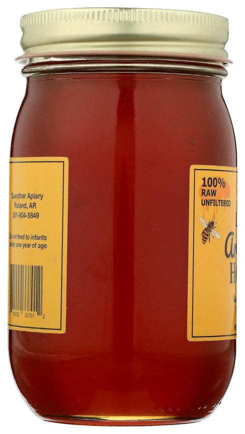 Guenther Apiary 22 OZ Local Arkansas Honey