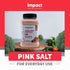 5lb Impact - Fine Himalayan Pink Sea Salt - No Additives Rich in Trace Minerals Non-GMO Gluten-Free Ideal for Low-Carb