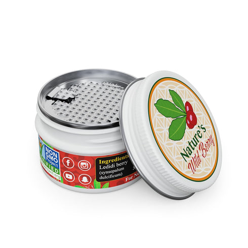 The Travel Jar, Miracle Berry As Seen On TV & Tiktok, Premium Ledidi Fruit By Nature's Wild Berry, Turn Sour Sweet