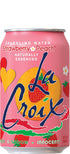 12 Oz (Pack 8) La Croix Sparkling Water, Strawberry Peach, Fl