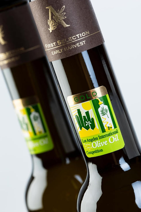17 Oz (Pack 1) Olive Oil Gift Box of DESERTMIRACLE Cold Pressed Polyphenol Rich Moroccan Olive Oil, Extra Virgin Olive