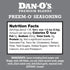 2.5 oz Dan-O's Preem-O Seasoning, Bottle, Meat Seasoning for Steak, Ribs, Chicken, Brisket and More, Sugar Free, Zero