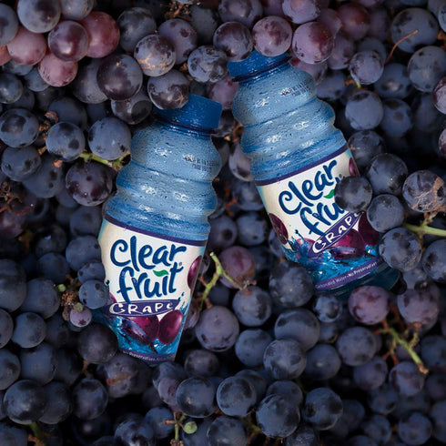 Clear Fruit 12 Pack 20 Water Ounce Bottles Non Carbonated Water Beverage (Kiwi Strawberry)