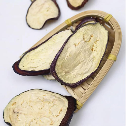 laweny 100g Dried eggplant slices Sun-dried eggplant slices Dehydrated dried vegetables