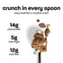 14g 12g <5g 10.6oz smul Wholegrain Protein Granola Chocolate Chip Sea Salt Granola for a Nutritious Breakfast