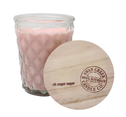 Swan Creek Candle Swan Creek Timeless JAR 12OZ OH Sugar Sugar