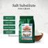 100% (1 (Pack 2) Pacific Pelican Salt Substitute | Sodium Free Salt | Fine Grain, Pure Rock Salt, Natural & Organic