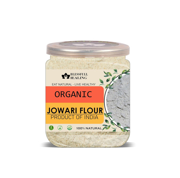Blessfull Healing Organice JOWARI FLOUR 2 lb (907 Gram)