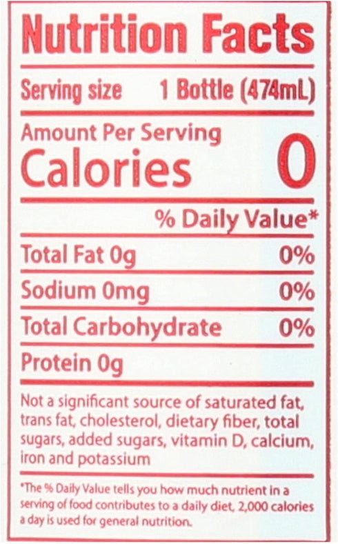 12 16 oz Hint Water - Cherry - Case of - fl