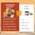 10 1 Immunity, 180g, 60 in Mushrooms Coffee, Instant Mushroom Coffee Powder with Lion's Mane, Cordyceps, Reishi