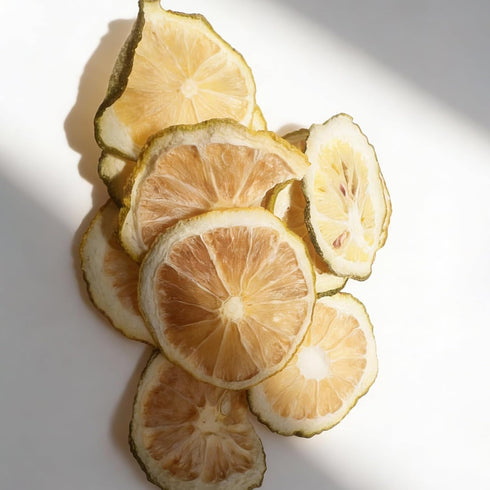100g/3.5oz, WAKIKI Dried Lemon Slices, Natural Dehydrated Lemon Slices,No Added Sugar, Citrus for Cocktails,Tea