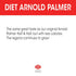 22 Oz (Pack 24) AriZona Diet Arnold Palmer Half and Half - Big Can, Fl