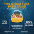 5.6oz, Pack 1 Wild Planet Ready-To-Eat Wild Tuna Pasta Salad With Organic Red Peppers, Tomatoes & Green Olives