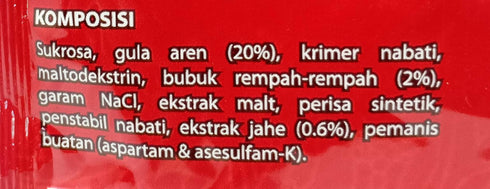 Nutrisari 10 W'dank Bandrek - Ginger Palm Sugar, sachets