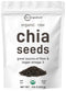 Organic Chia Seeds, 4lbs | Raw Chia Seed Source | Rich in