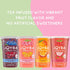 4 Pack, 12 oz. JOYBA Strawberry Rose Bubble Tea with Botanicals, fl. Cups