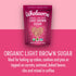 24oz, 6-Pack Wholesome Fair Trade Organic Light Brown Sugar