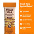 Pack Pack 10g 1g 6g 5 Count Munk Sampler Probiotic Protein Snack Bars | Plant Protein, Sugar, Fiber |Diabetic-Friendly