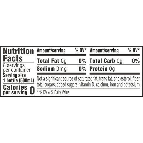 16.9 oz. (Pack 8) Poland Spring Sparkling Water, Simply Bubbles, Bottles