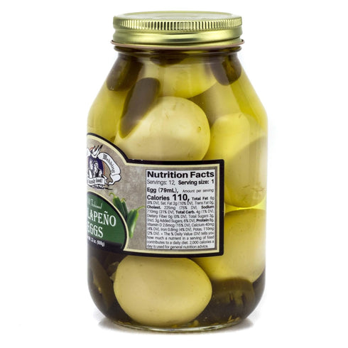 32oz (Pack 2) Amish Wedding Jalapeno Eggs