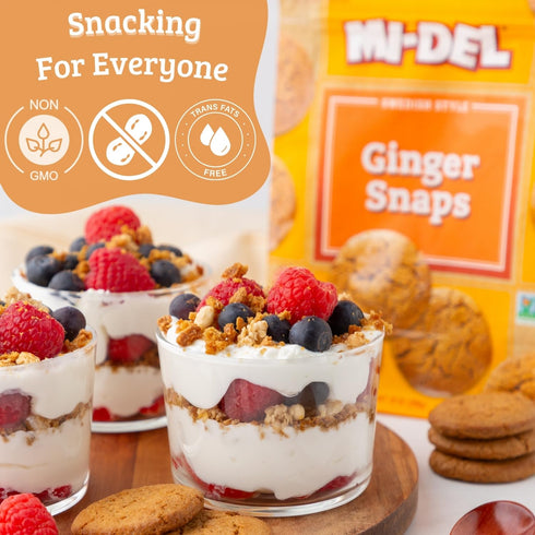 Mi-Del Ginger Snaps, 10 oz