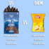 Pack, 28g (4 Wicked Cutz Jerky Chips Variety Up to Protein Per Bag, Cracked Pepper, Teriyaki, Roasted Red Pepper