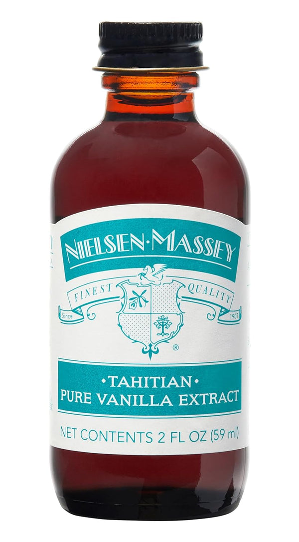 Nielsen-Massey Tahitian Pure Vanilla Extract, 2 Ounce Bottle