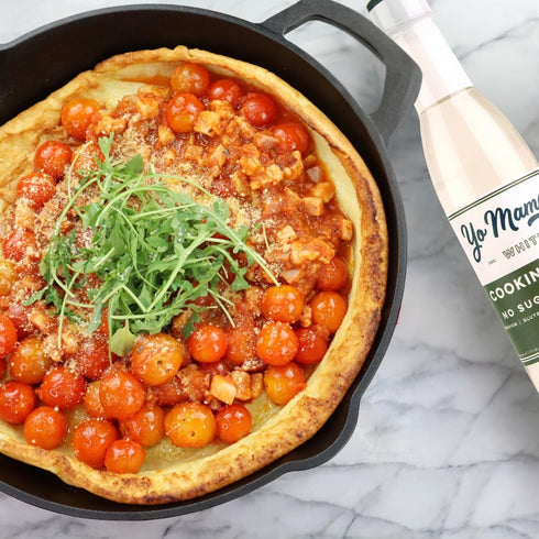 Pack (3) Yo Mama's Foods Premium White Cooking Wine | of | No Sugar Added, Gluten Free, No preservatives, Use