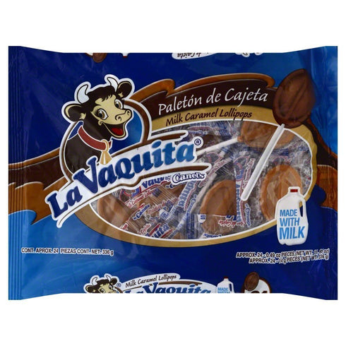 Canel's 24 Count Paleta Milk De La Vaquita Pack Of 2