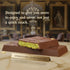7 oz Dubai Chocolate Bar Pistachio Dessert with Pistachio Cream & Kataifi Filling | Gourmet Dubai Chocolate Filling |