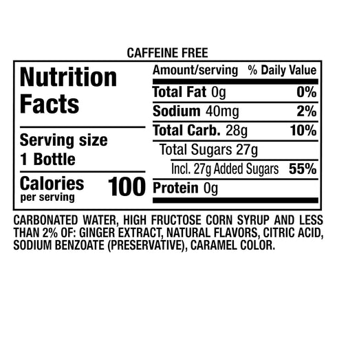 10 Oz 6 Pack Canada Dry Ginger Ale Soda, Fl Bottles