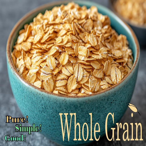 PureOats 41oz (Pack 2), 100% Gluten Free Rolled Oats, Bag Of Whole Grain, Vegan, Allergen Free for Healthy breakfast