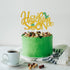 Hatching Soon Dinosaur Cake Topper - Welcome Baby Glitter Dino Eggshell Décor for Baby Shower