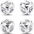 Anniversary Steel Gifts for Women Men 4 PCS Food Movie Couple Date
