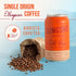 12-Pack 150 10 oz Organic Cold Brew Coffee, Single Origin Ethiopian Unsweetened Black Coffee, Clean & Bright Flavor, mg