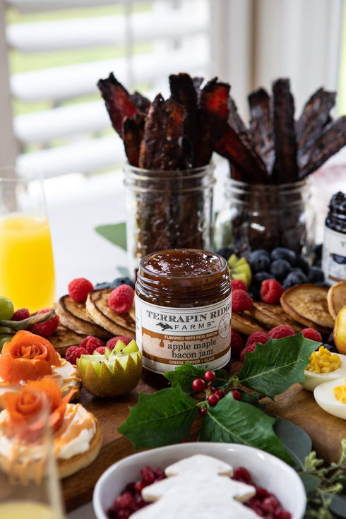11 Terrapin Ridge Farms Apple Maple Bacon Jam - One Ounce Jar
