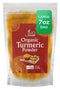 Jiva Organic Turmeric Powder, 7 oz, 100% Raw, Packaged in Resealable Bag, Turmeric Curcumin from India