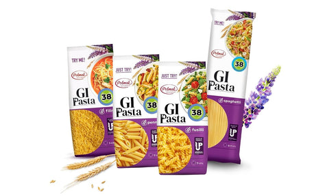 6-Pack (52.8 oz GI Pasta Penne, Total) | Low Glycemic, Premium Italian-Style Dry Pasta for Sauces, Bakes and Family