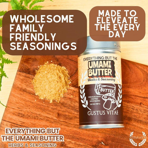 GLP-1 Everything But The Umami Butter Herbs & Seasoning | Artisanal Spice Blend | Gourmet Butter Seasoning | All