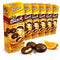 Zyluc Mini Black Crackers Orange Flavored Snack with Cocoa & Citrus Blend