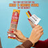 Generic 1.75 oz 10 Count 14g 100% Righteous Felon Craft Jerky O.G. Hickory Beef Sticks & Cheddar Cheese Combo, x