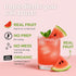 4 (2Pack) Organic Watermelon Cocktail & Mocktail Mix Drink Mixers W/ Real Fruit | Makes Drinks | Natural Flavors