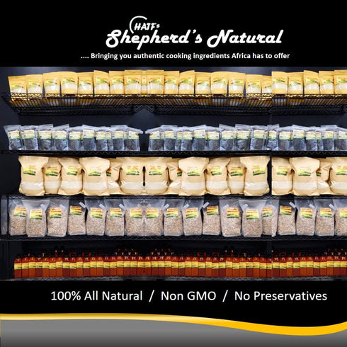 1.75LB 46 20 EGUSI SOUP MADE EASY Get the rich, traditional taste of Nigeria in minutes! This full jumbo kit by HATF'S