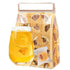 MIHUNTANG 10.93oz /310g Package Rock Sugar Lemon Tea Lemon Honey Rock Candy Yellow Lump Rock Sugar with Lemon Sugar