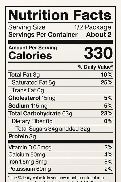 Generic Pack 34 Packets Hot Chocolate Cocoa Mix Variety Gift Individual French Vanilla, Salted Caramel, Mint