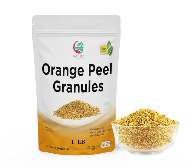 Dried Orange Peel 1 LB | Rich Citrus Aroma and Flavour |