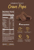 (10g), Milk Chocolate Brownie Pops (Full Case) Gluten-Free, High Protein Low Sugar, Guilt-Free Snack with Clean